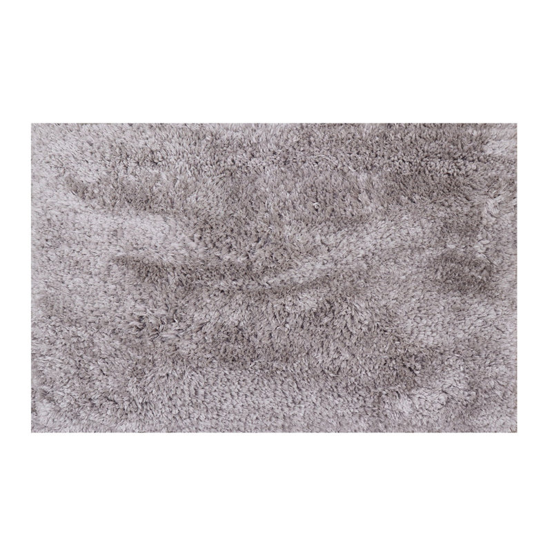 Bathroom Rugs, Extra Soft Absorbent Bath Rugs, Non-Slip, Quick Drying, Machine Washable, Plush Comfort for Bathroom Floor, Tub, Shower and Home Decor Accessories, 20x32, Grey