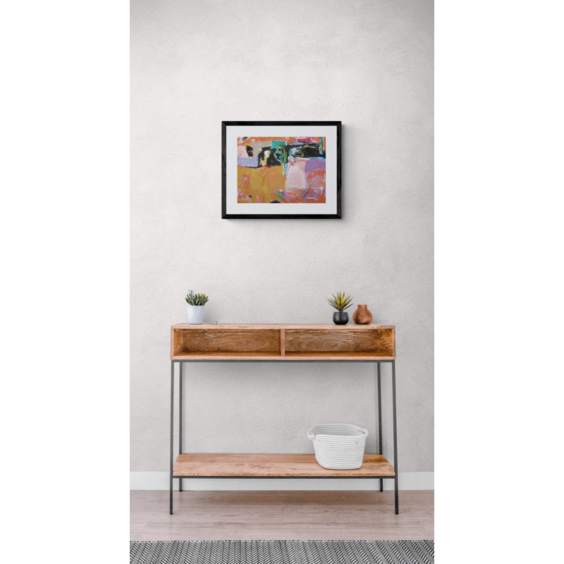 Crossing The Hellespont Print by William O'connor, 20" H x 16" W, Black Framed Paper