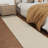 Mair Plush Non-Slip Rubberback Extra Long Hallway Runner Rug for Bedroom, Living Room, Bathroom, Cream-347237031-359497382