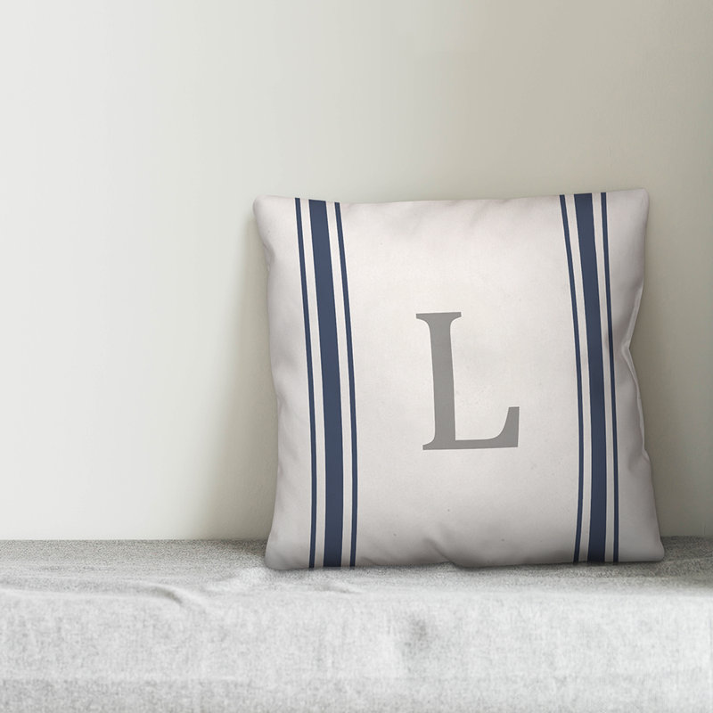 Reversible Throw Pillow, L