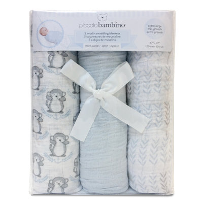 Couverture pour bébé 100 % coton Diller