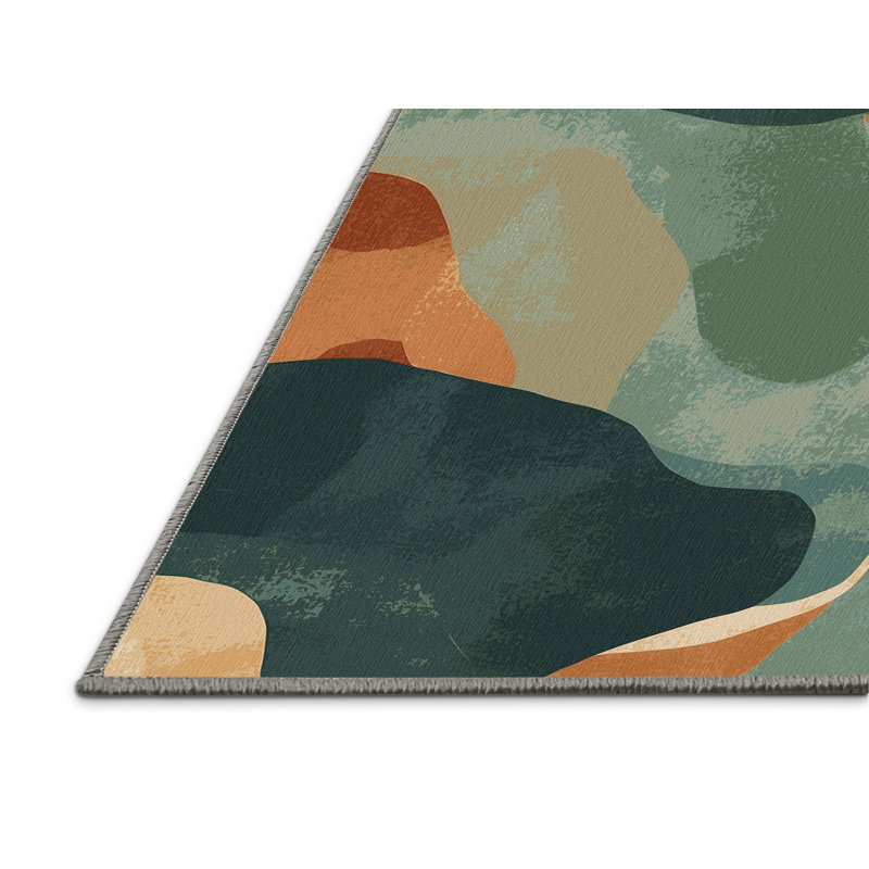Earthly Echoes Rug, Rectangle 5' x 8'