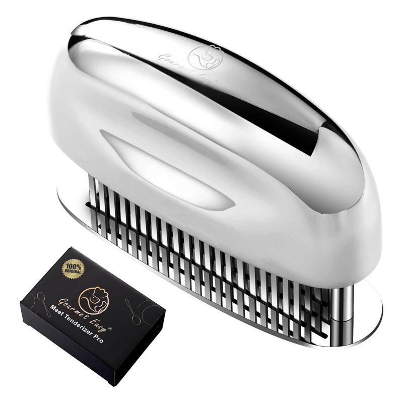 Gourmet Easy Stainless Steel Manual Meat Tenderizer
