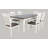 Aashma 6 - Person Extendable Solid Wood Top Four Leg Dining Set-651349204-651247098-651349205