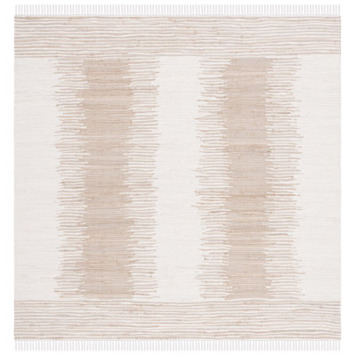 Annia Hand Woven Cotton Striped Rug