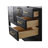 Stratford 60'' Single Bathroom Vanity with Engineered Stone Top-639334091