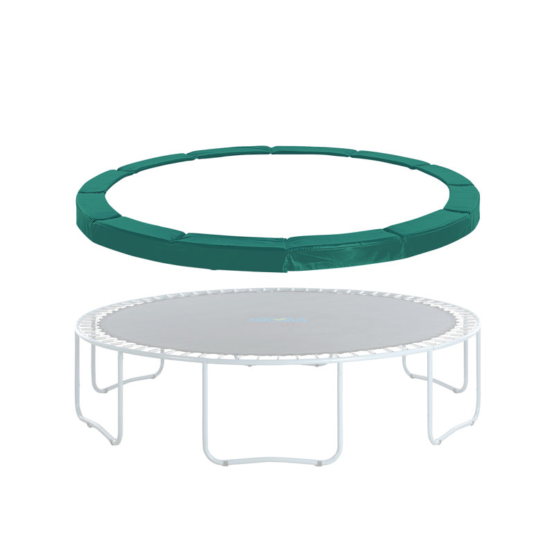 Machrus Upper Bounce Trampoline Super Spring Cover - Safety Pad, Fits 10 FT Round Trampoline Frame - Green, Green