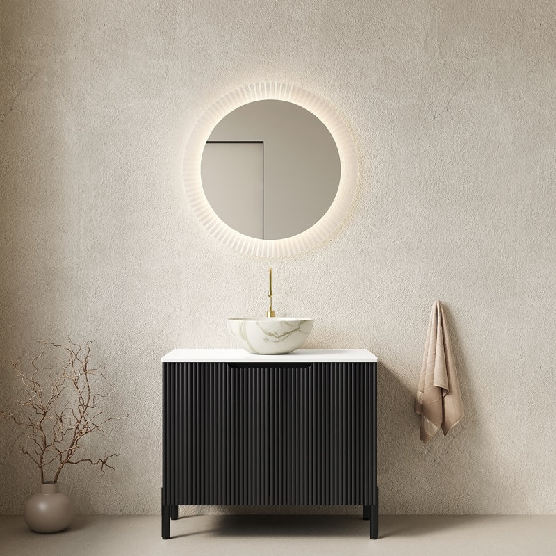 Ensemble de meuble-lavabo avec lavabo 30 po TURIO, White