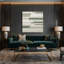 Minimalisme, art mural beige sur toile 82-304160397