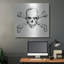 «Skull And Crossbones 1» par Anne Tavoletti, art mural en métal-234355125