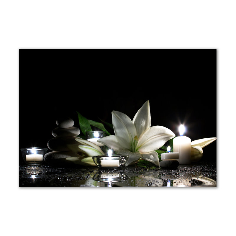 White Lily - Wrapped Canvas Print