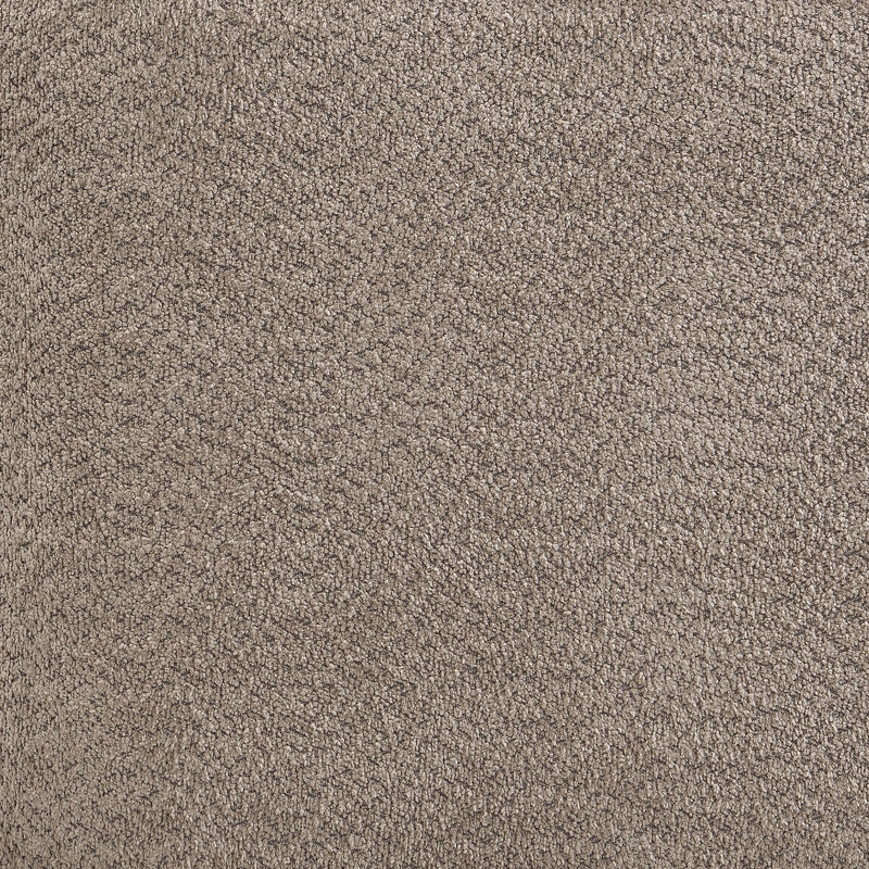 Calder Mid-Century Modern Upholstered Dining Armchairs With Solid Wood Frame, Boucle Taupe/Walnut