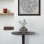 Marbled Aluminum Metal Table Vase