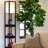 Modern Floor Lamp With Drawer, Shelves, And LED Bulb - Asian-Inspired Design For Living Room, Bedroom, And Office-1307910540