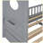 Modern Wooden House Bed With Trundle And Storage Shlef-804752981-804752982