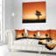 Coussin Sunrise avec arbre solitaire-2051927029-2051926985