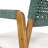 Brendalyn Outdoor 2-Person Acacia Wood Bistro Set With Woven Rope & Cushions