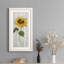 Tournesol en automne II - peinture sur toile encadrée-1146757004