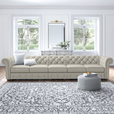 Dunn Upholstered 141.2'' Sofa