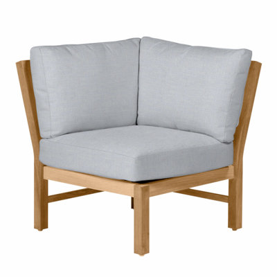 Club Teak Sectional Corner Chair