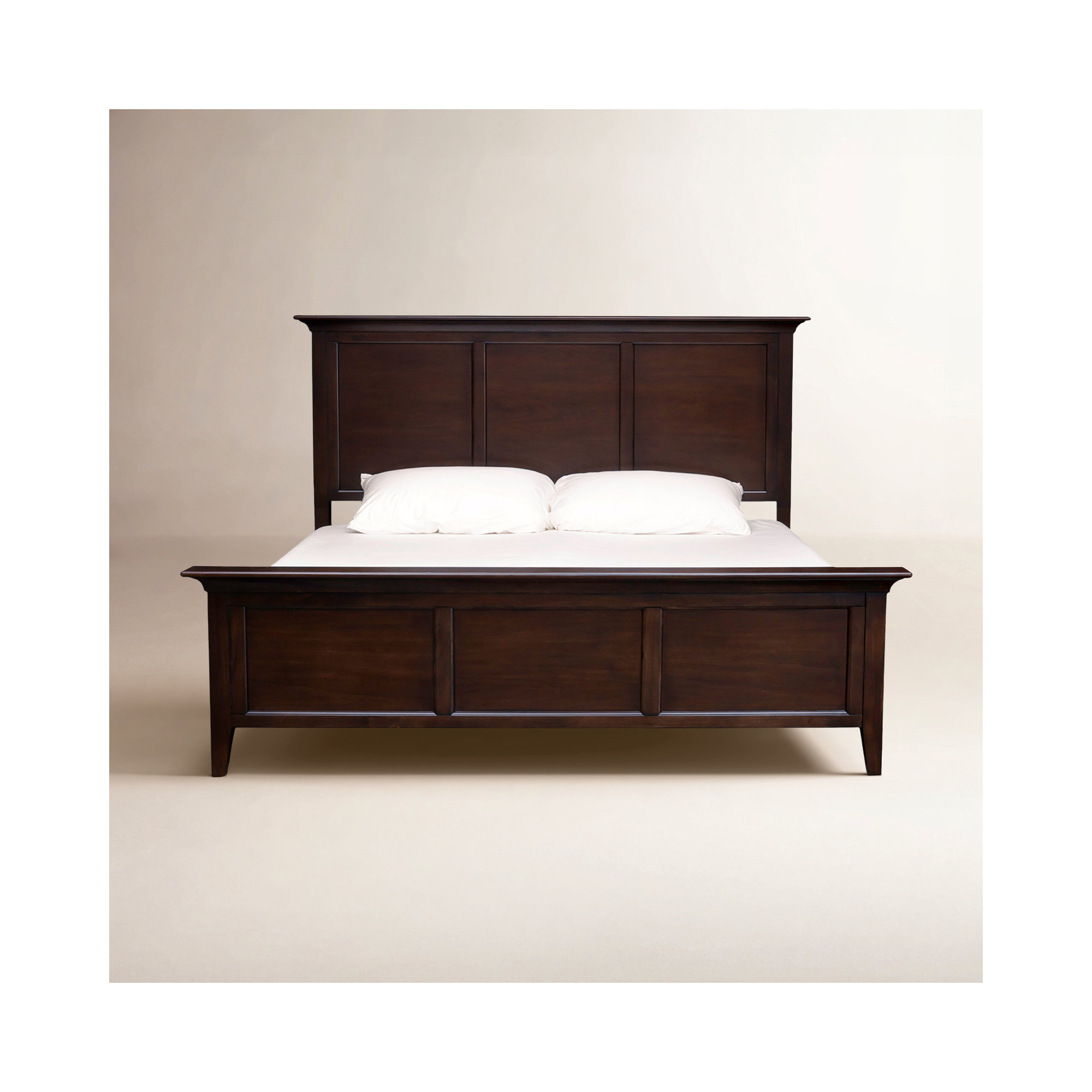 Remmy Solid Wood Bed, Queen