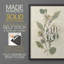 Pressed Arrangement III - Reproduction encadrée de qualité supérieure - prêt à être accroché - aucun clou requis - aucun clou requis-910221030-910221054