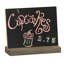 Tabletop Mini Wood Sign Chalkboard -1345056043
