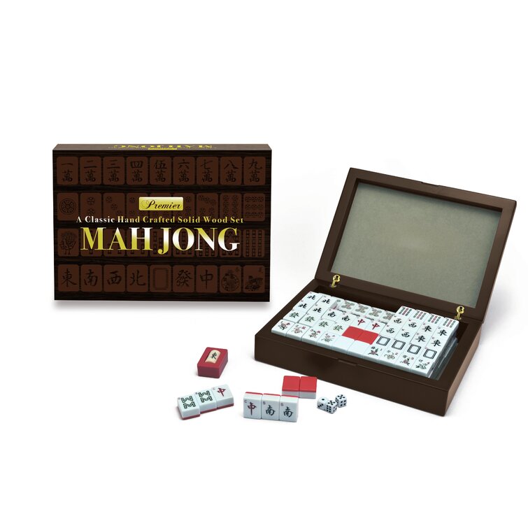 Verve Culture 4 Player Wood Mahjong