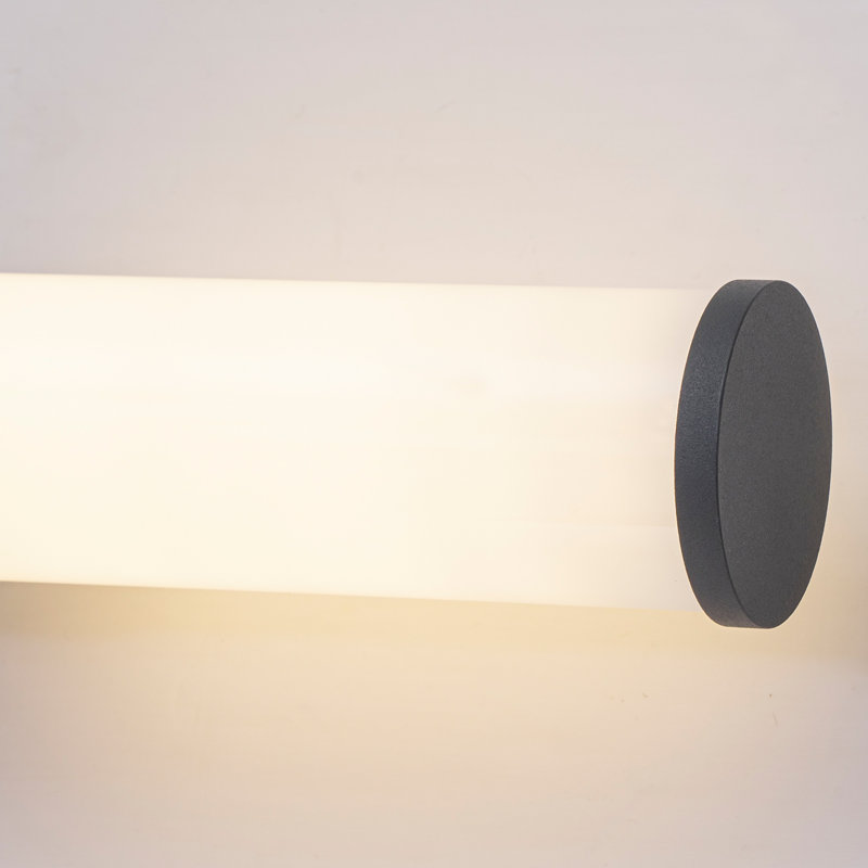 25" Dimmable LED Wall Sconce, Matte Black