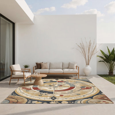 Tapis intérieur et extérieur Snappy Flicker