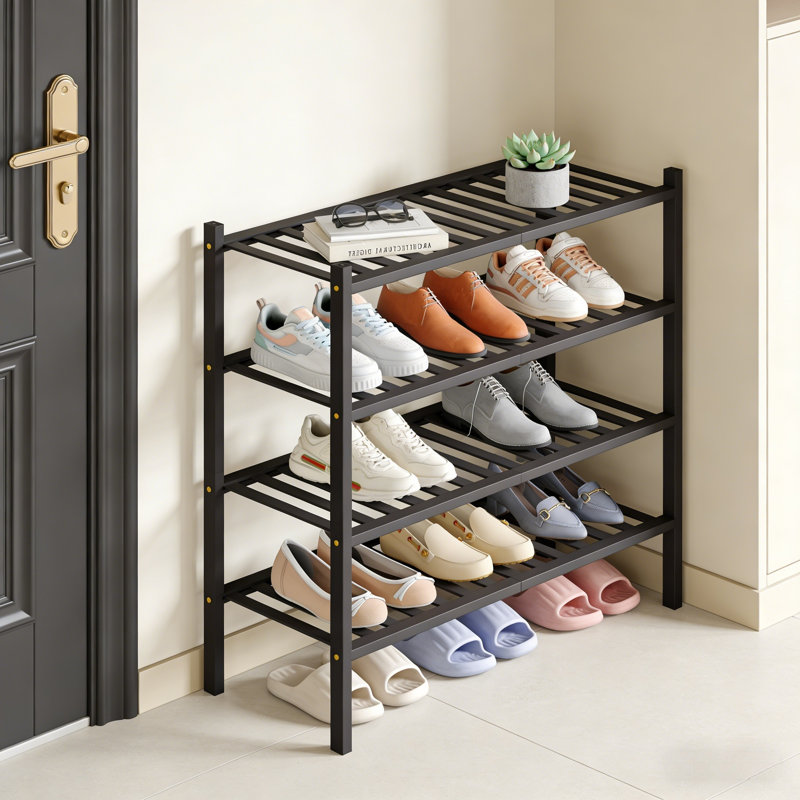 Range-chaussures en bambou