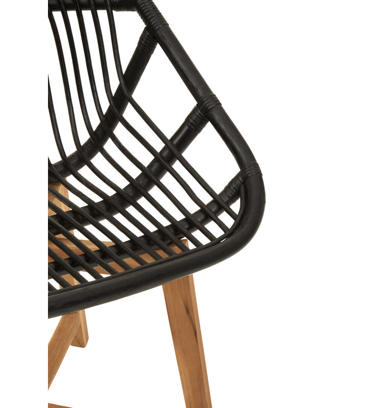 45cm H Side Chair in Black