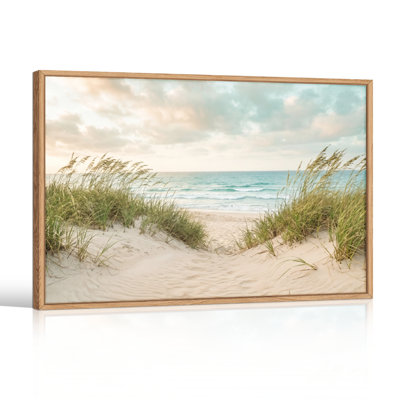 Beach Scene Canvas Wall Art Set Of 1