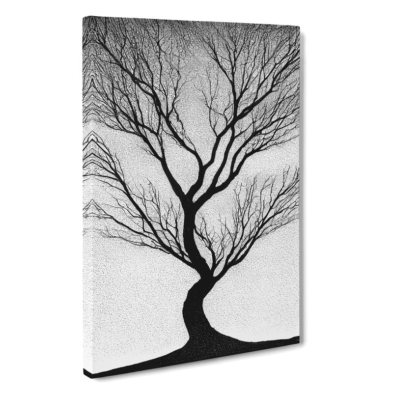 Shadow Of A Tree No.2 - Wrapped Canvas, 50cm H x 35cm W x 3cm D