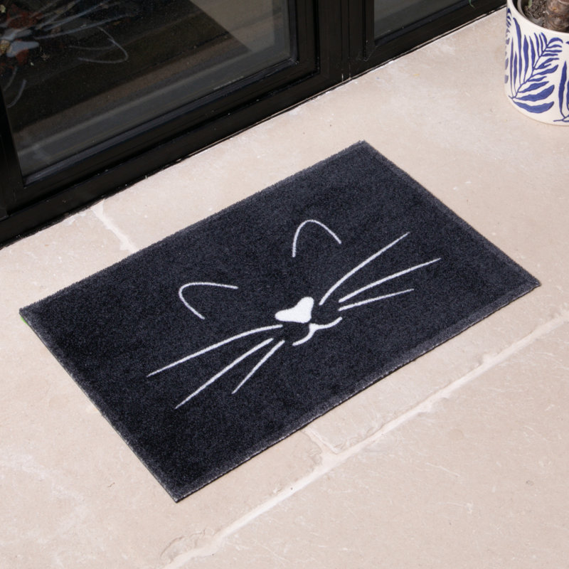 Non-Slip Animal Print Doormat, 60x40cm