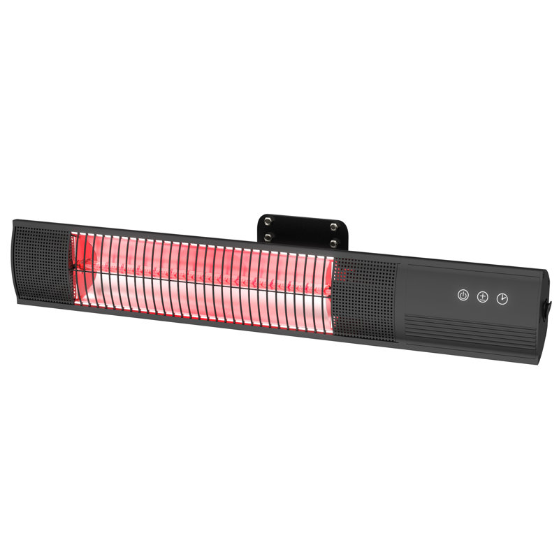Chauffe-terrasse électrique 1500W avec minuterie