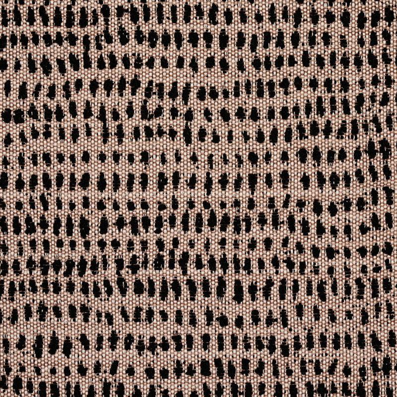 Tissu intérieur / extérieur Oscar, Brun / noir