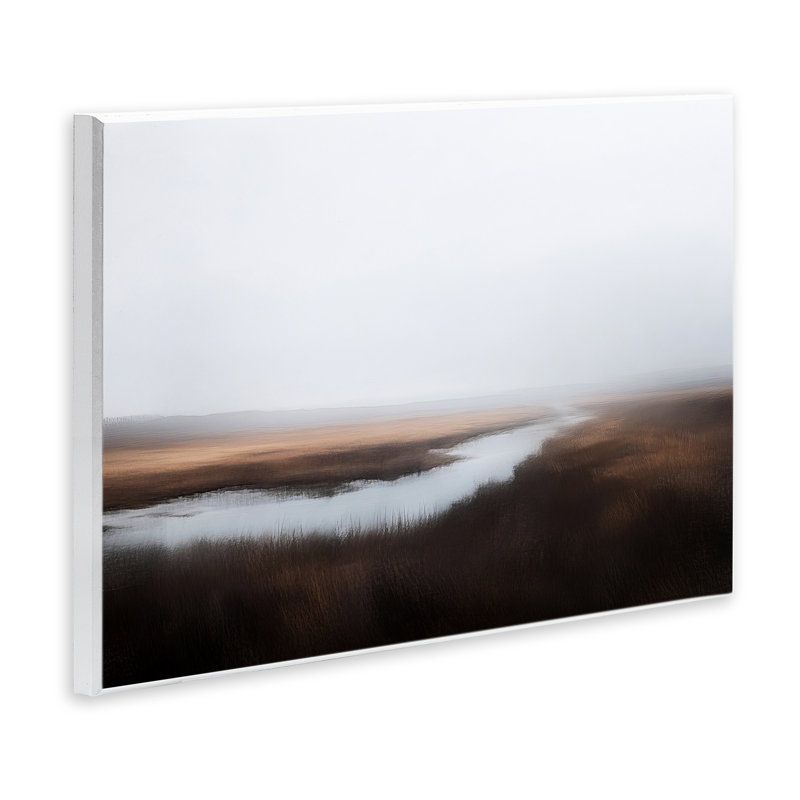 Plaque murale Still Lake Illusion, design par Novae, H 10 po x l 15 po