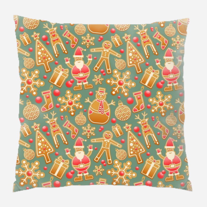 Coussin décoratif à motif, Intérieur