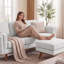 Repose-pieds rembourré 29,7 po Inayat-469517779