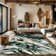 Galaxy Series Abrstract Black/Gray/Ivory/Beige Area Rug