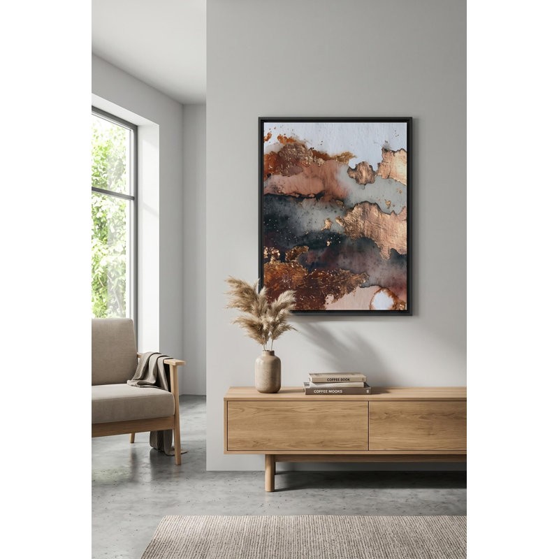 The Shimmer in Between, 40" H x 53" W