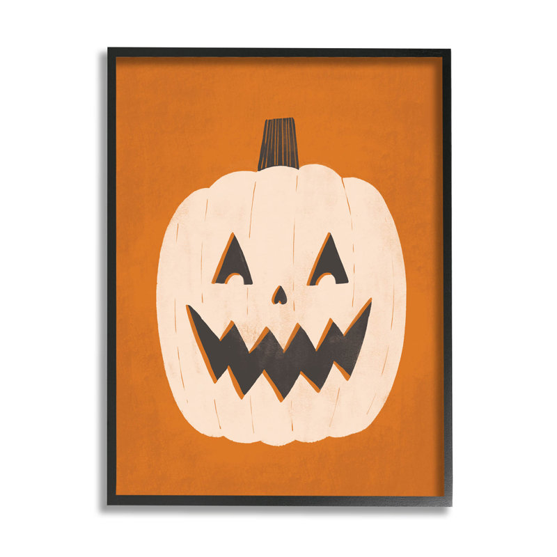 Joyeuse citrouille d'Halloween citrouille d'Halloween par Loni Harris, H 14 po x l 11 po x P 1,5 po