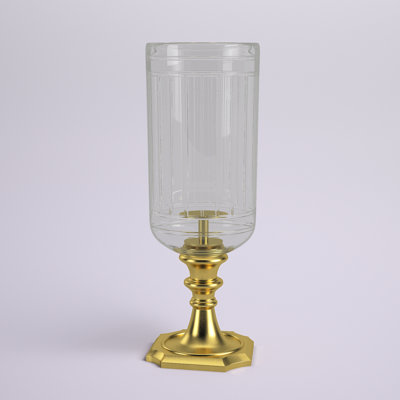 Lampe ouragan Valdosta Glam Aluminium