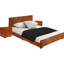 Ensemble de chambre avec lit plateforme 3 pièces Trent-1533121712-1533121714