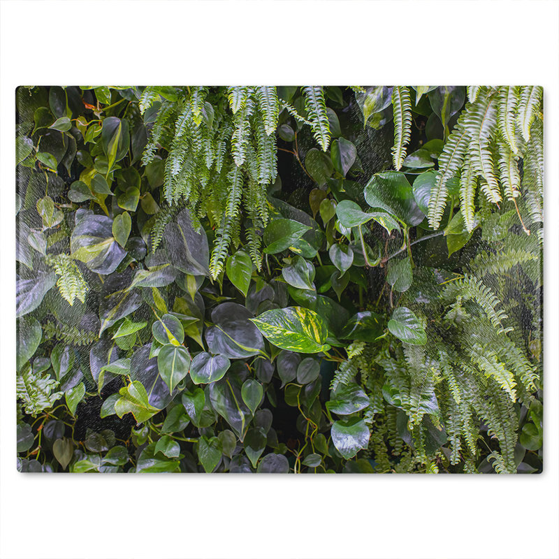 urban jungle, modern interior decoration Designer Glass Chopping Board
