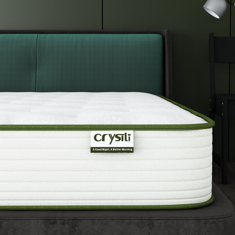 Queen Pillowtop Medium Plush Hybrid Mattress with Innerspring