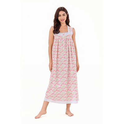 Brieanne Cotton Twill Mid-Calf Bathrobe