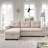 Upholstered L-Shaped Sectional Reversible-1529773922