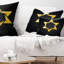 Étoile dorée de luxe - coussin imprimé abstrait